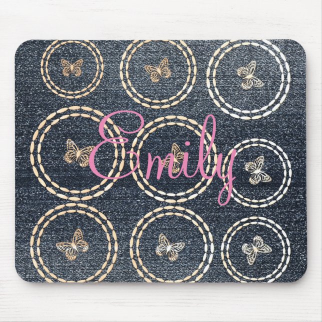 Cool Denim Look Mousepad (Vorne)