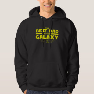 Cool der beste Vater in der Galaxy Illustration Gr Hoodie