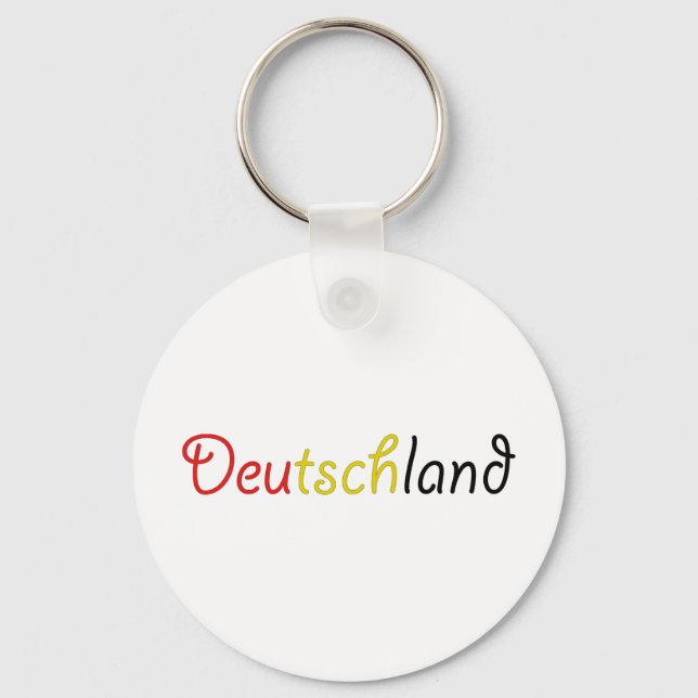 Cool Deutschland Geschenke! Schlüsselanhänger (Vorderseite)