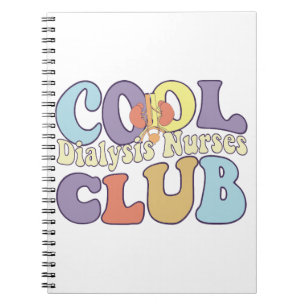 Cool Dialysis Nurses Club RN Nephrologie Notizblock