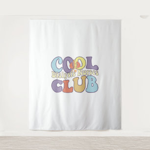 Cool Dialysis Nurses Club RN Nephrologie Wandteppich