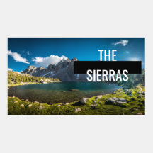 Cool die Sierra Landschaft YouTube Thumbnail
