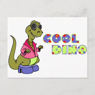 Cool Dino Postkarte