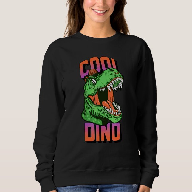 Cool Dino Sweatshirt (Vorderseite)