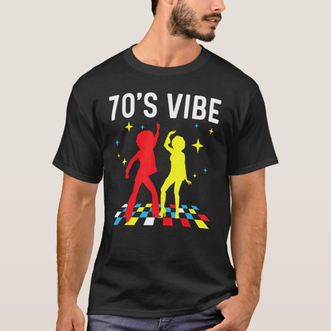 Cool Disco For Men Women 70s 80s Nightclub Music D T-Shirt (Vorderseite)