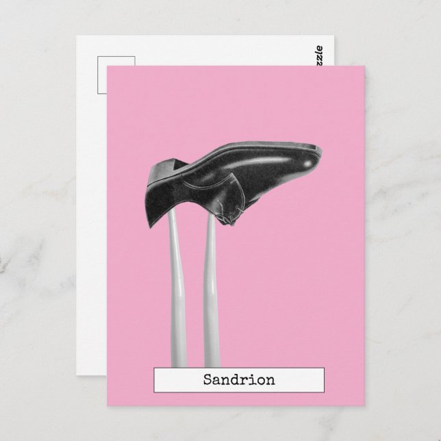 Cool Doll Fashion Postcard Postkarte (Vorne/Hinten)