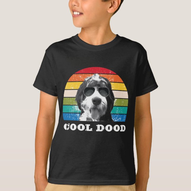 Cool Dood Bernedoodle T - Shirt Jugend (Vorderseite)