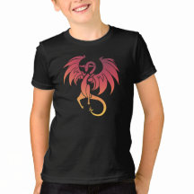 Cool Dragon Kids American Apparel T - Shirt