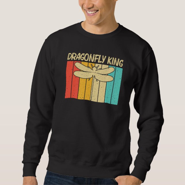 Cool Dragonfly For Men Boys Entomology Insect Sweatshirt (Vorderseite)