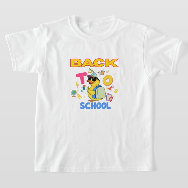 Cool Duck Back to School T-Shirt  (Ablage )