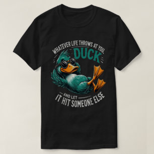 Cool Duck Funny Quote Grafisches T-Shirt