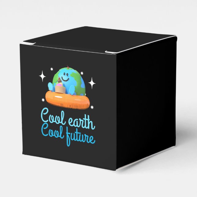 Cool earth, Cool future - Erde Geschenkschachtel (Vorderseite)