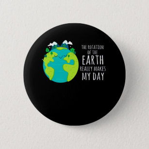 Cool Earth Day Funny Planet Humor Environmental Button