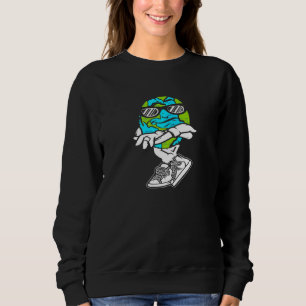 Cool Earth ist ein süßer und wundervoller Tag der Sweatshirt