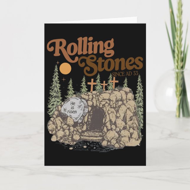 Cool Easter Bunny Face With Sungles  Karte (Vorderseite)