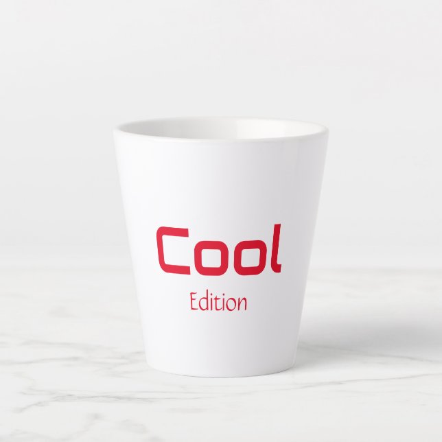 Cool Edition Latte Tasse (Vorderseite)