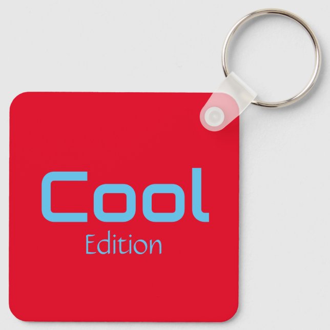 Cool Edition Schlüsselanhänger (Rückseite)