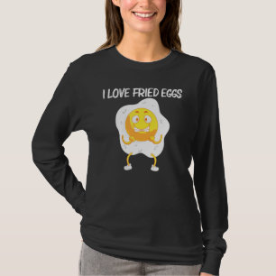 Cool Egg für Männer Frauen Gebraten Gebacken pochi T-Shirt