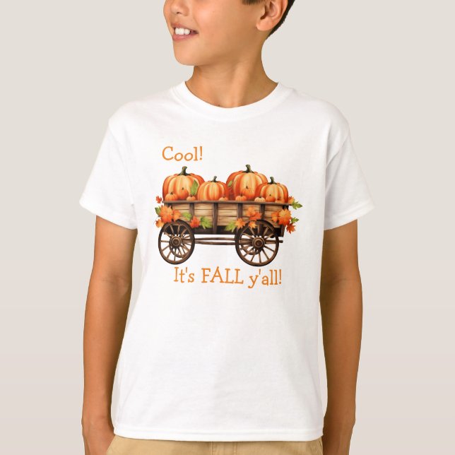 "Cool! Es ist Fall von allen!" T-Shirt (Vorderseite)