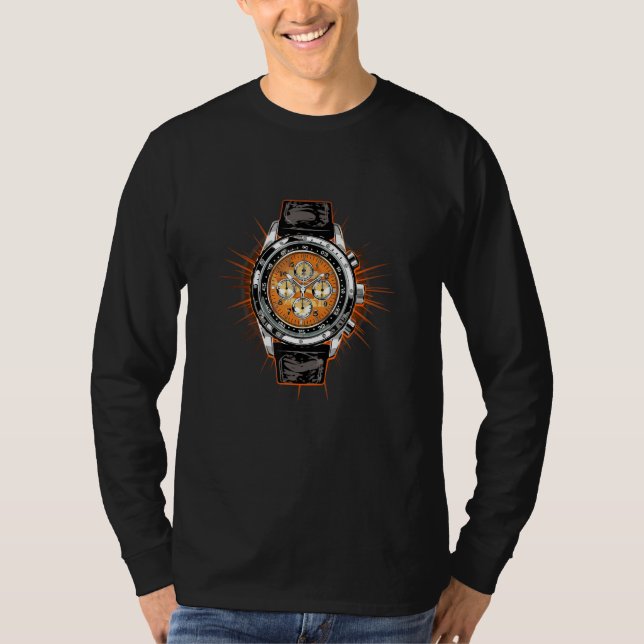 Cool expensive and luxury Watch T-Shirt (Vorderseite)