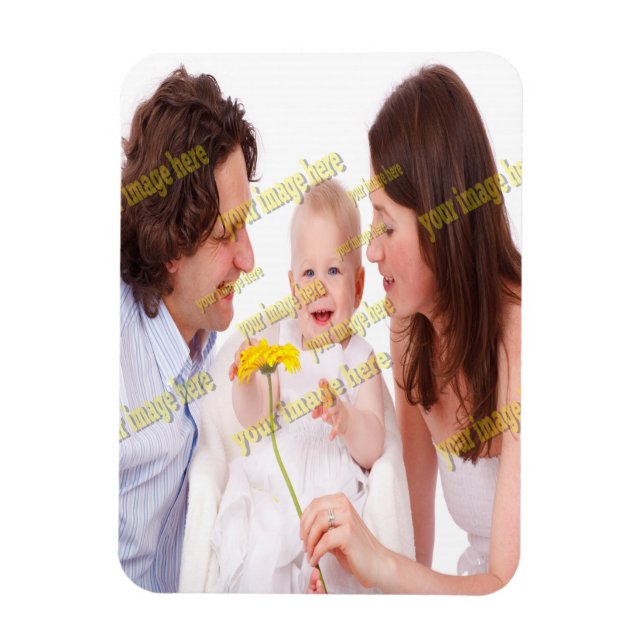Cool Family Stylish Fab Foto Collage Magnet (Vertikal)
