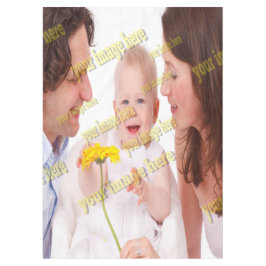 Cool Family Stylish Fab Foto Collage Tischdecke