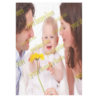 Cool Family Stylish Fab Foto Collage Tischdecke