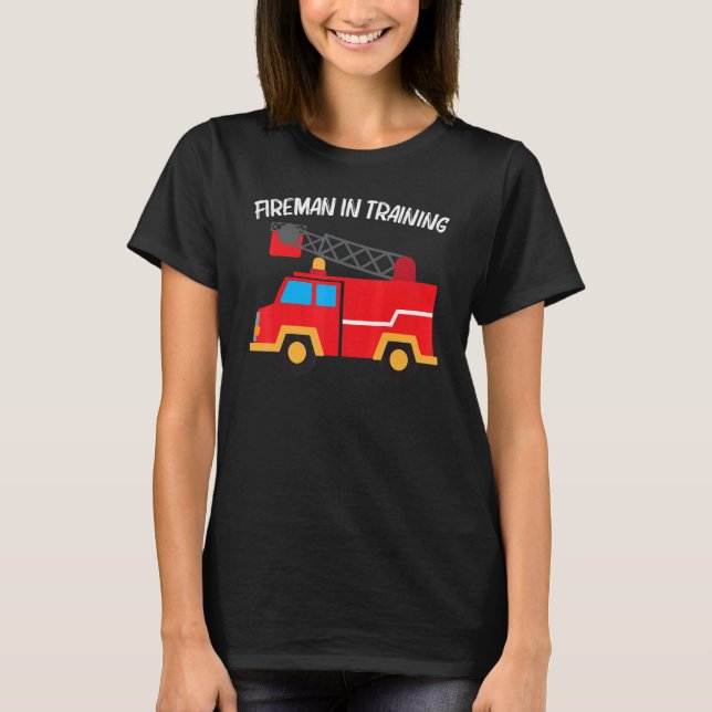 Cool Fire Truck For Men Women Kids Firetruck Firef T-Shirt (Vorderseite)