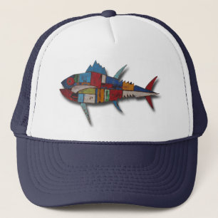 Cool Fish Trucker Hat! Truckerkappe