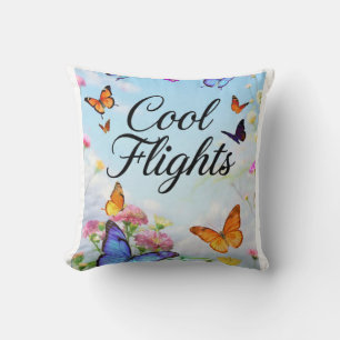 Cool Flights Schmetterling Kissen