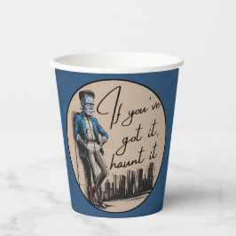 Cool Frankenstein, wenn du es Got hast, jagst es Pappbecher