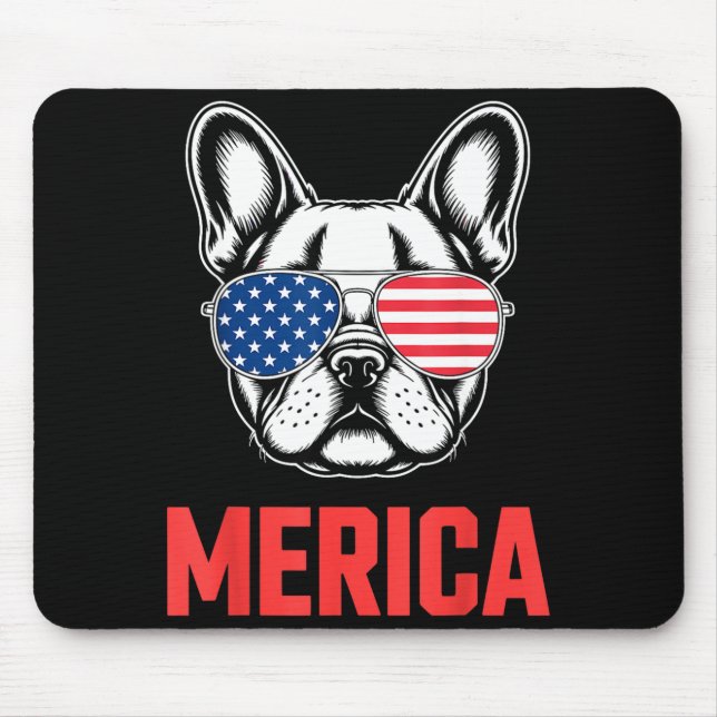 Cool French Bulldog Art For Men Women Kids Frenchi Mousepad (Vorne)