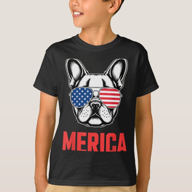 Cool French Bulldog Art For Men Women Kids Frenchi T-Shirt (Vorderseite)