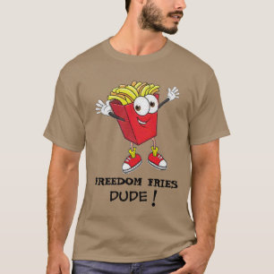 Cool French Fries Typ TGIF Funny T - Shirt Design