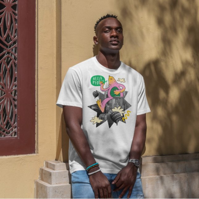 Cool Friendly Monster T-Shirt (Von Creator hochgeladen)