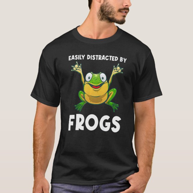 Cool Frog For Men Women Toad Tadpole Amphibian Fro T-Shirt (Vorderseite)