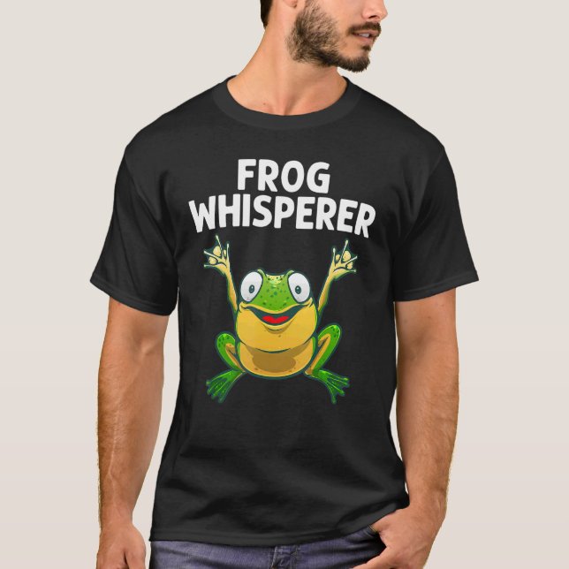Cool Frog For Men Women Toad Tadpole Amphibian Fro T-Shirt (Vorderseite)