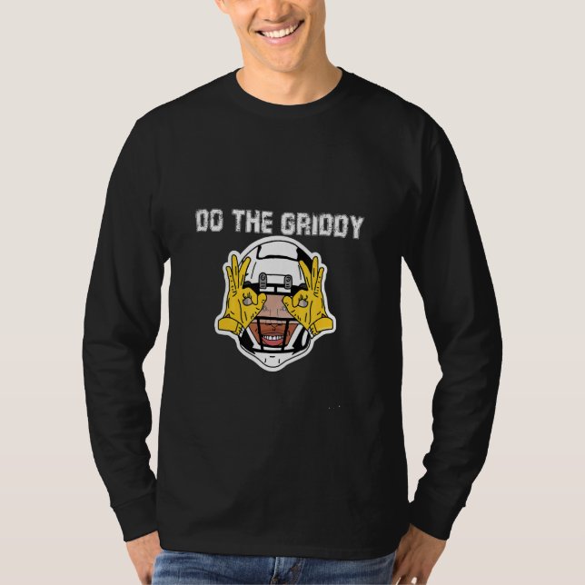 Cool Fun Do The Griddy Touchdown Dance 1 T-Shirt (Vorderseite)