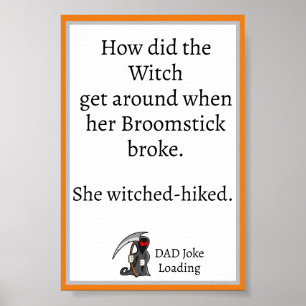 Cool Funny Vater Joke Design Poster