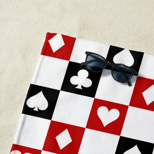 Cool Gambling Casino Handtuchhandtuch Strandtuch (Beispiel)