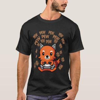 Cool Game Lover Gaming Fox Tiergeschenke für T-Shirt