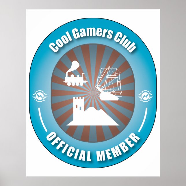 Cool Gamer Club Poster (Vorne)