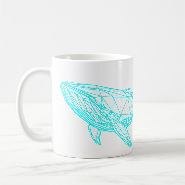 Cool Gamer Whale Coffee Mug Kaffeetasse (Links)