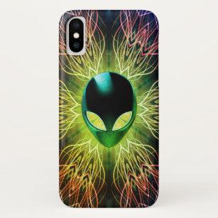 Cool Geeky Sci-fi Fraktal Art Alien Case-Mate iPhone Hülle