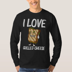 Cool gegrillter Käse Kunst für Männer Frauen Sandw T-Shirt