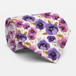 Cool gekacheltes Panikmuster Krawatte