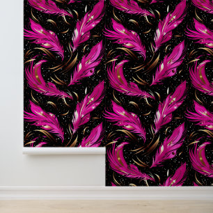 Cool gekacheltes rosa Muster Tapete