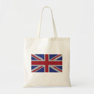 Cool geknetete britische Flaggentasche Tragetasche