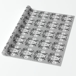 Cool geometrischer Lötkopf Geschenkpapier