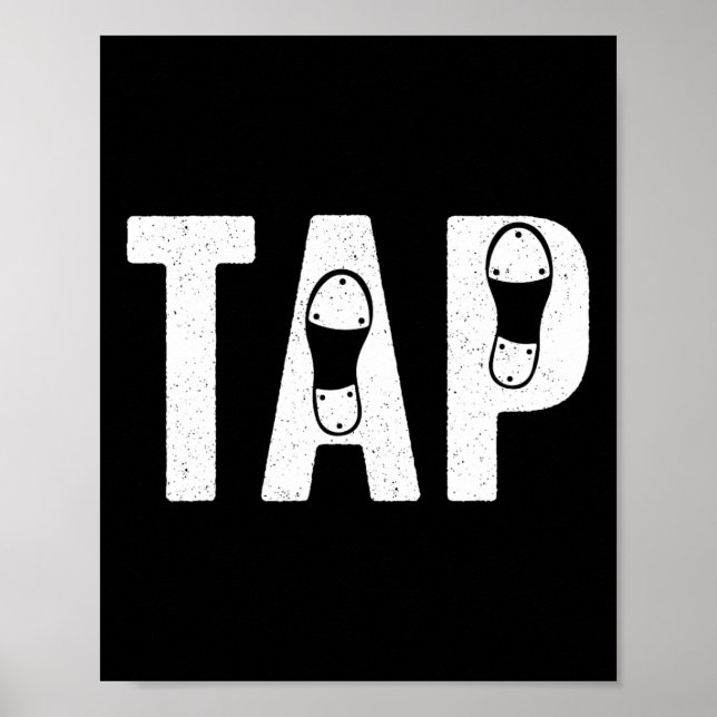 Cool Gestochen Tanz für Männer Frauen Stich Tänzer Poster (Vorne)
